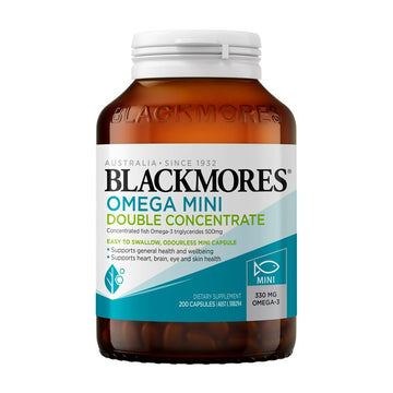 Blackmores Omega Mini Double Concentrate 200 capsules