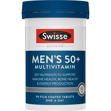 Swisse Ultivite Men's 50 + Multivitamin 90 tablets