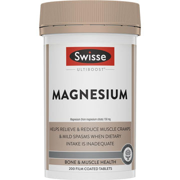 Swisse Ultiboost Magnesium 200 tablets