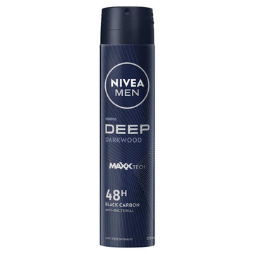 NIVEA MEN Deep 48H Aerosol Deodorant 250ml