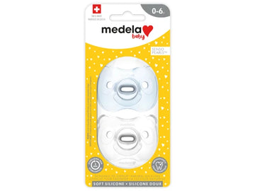 Medela Baby Soft Silicone Soother Assorted 0-6 Months