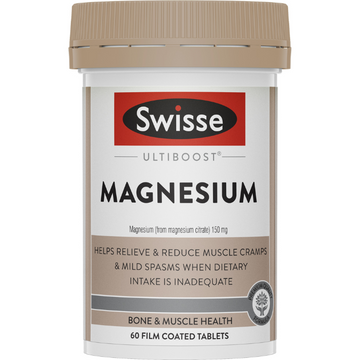 Swisse Ultiboost Magnesium 60 Tablets