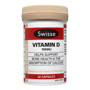 Swisse Ultiboost Vitamin D 60 Capsules