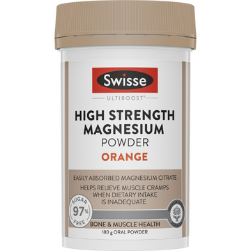 Swisse Ultiboost High Strength Magnesium Powder Orange 180g