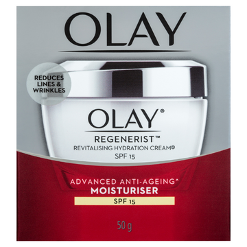 Olay Regenerist Revitalising Hydration Face Cream Moisturiser SPF 15 50g