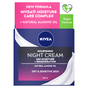 NIVEA Nourishing Night Cream 50mL