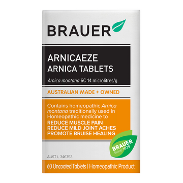 Brauer Arnicaeze Arnica Tablets 60 Tablets