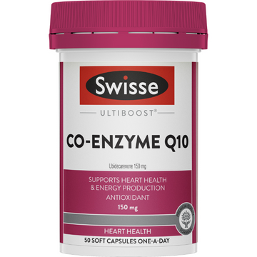 Swisse Ultiboost Co-Enzyme Q10 50 Capsules