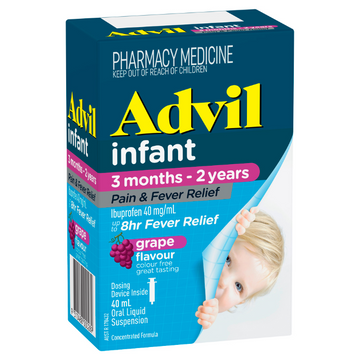 Advil Infant 3 Months - 2 Years Grape Flavour 40mL