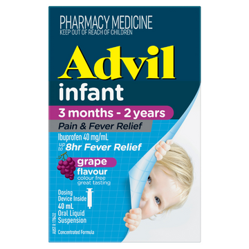 Advil Infant 3 Months - 2 Years Grape Flavour 40mL