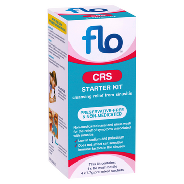 Flo CRS Starter Kit Bottle + 4 Sachets 1 Kit