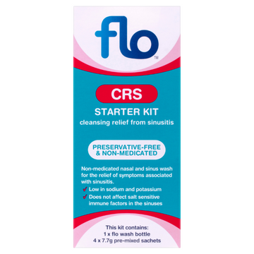 Flo CRS Starter Kit Bottle + 4 Sachets 1 Kit