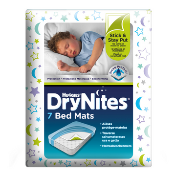 Huggies DryNites Bed Mats 7 Pack