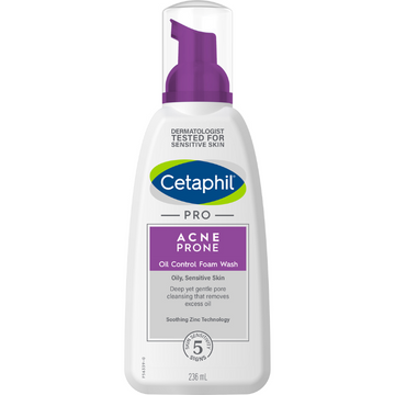 Cetaphil Pro Acne Prone Oil Control Foam Wash 236mL