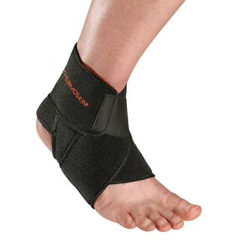 Thermoskin Sport Adjustable Ankle Wrap Black 1 Each