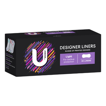 U By Kotex Designer Liners Light 30 Pack