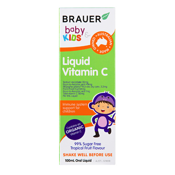 Brauer Baby & Kids Liquid Vitamin C 100mL