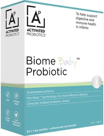 Activated Probiotics Biome Baby Probiotic 30 Sachets