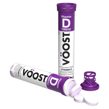 VÖOST Vitamin D 1000IU Berry Flavour 20 Effervescent Tablets