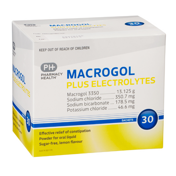 PHARMACY HEALTH Macrogol Lemon 30 Sachets