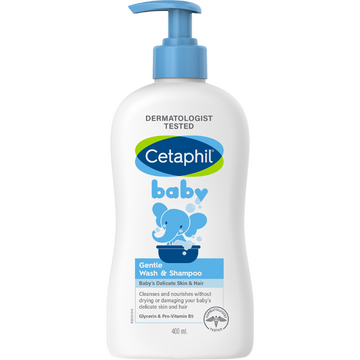 Cetaphil Baby Gentle Wash & Shampoo 400mL