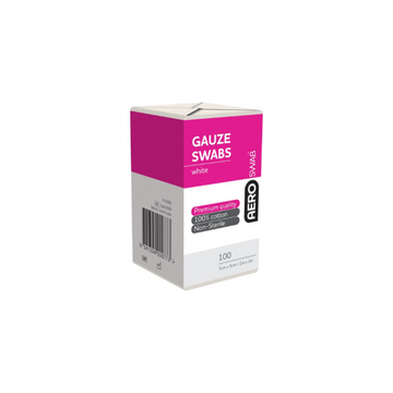 AERO Swab Non Sterile Gauze 5cm x 5cm 100 Pack