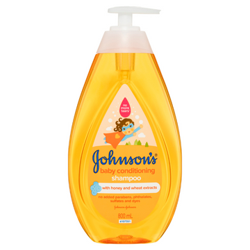 Johnson's 3-in-1 Hypoallergenic Conditioning Baby Shampoo & Cleansing Wash 800mL