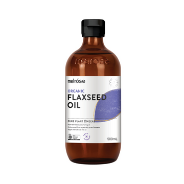 Melrose Health Organic Flaxseed Oil 500mL