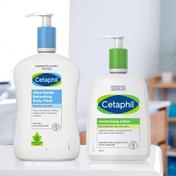 Cetaphil Ultra Gentle Refreshing Body Wash 1L