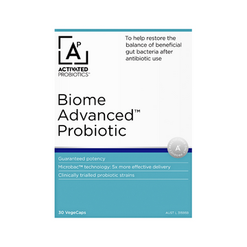 Activated Probiotics Biome Advanced Probiotic 30 Capsules