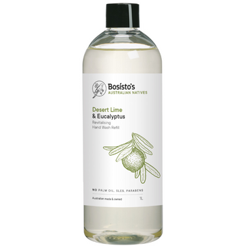 Bosisto's Desert Lime & Eucalyptus Hand Wash Refill 1L