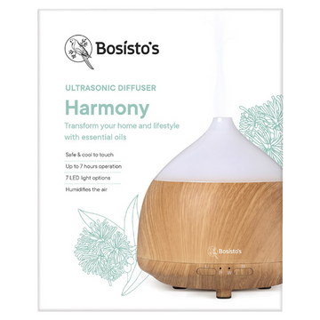 Bosisto's Ultrasonic Harmony Diffuser 1 Each