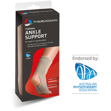 Thermoskin Thermal Ankle Support Small Beige 1 Each