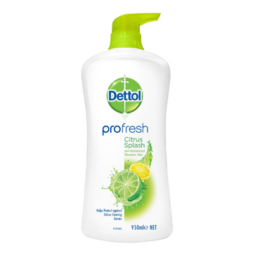 Dettol ProFresh Shower Gel Citrus Splash 950mL