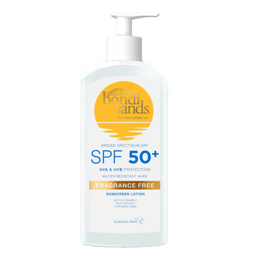 Bondi Sands SPF 50+ Fragrance Free Sunscreen Lotion Pump 500mL