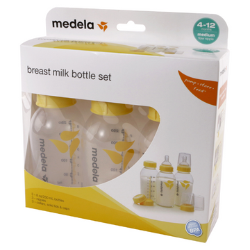 Medela Breastmilk Bottle 250ml with Wide Teat 3 Pack