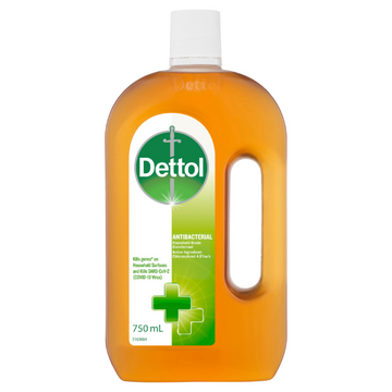 Dettol Antiseptic Antibacterial Disinfectant Liquid 750mL