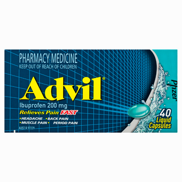 Advil Liquid Capsules 40 Capsules