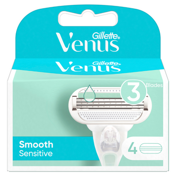 Gillette Venus Smooth Sensitive Blade 4 Pack