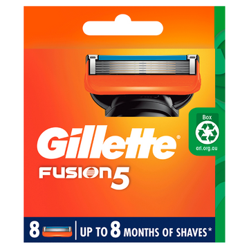 Gillette Fusion5 Razor Blades Replacement Cartridges 8 Pack