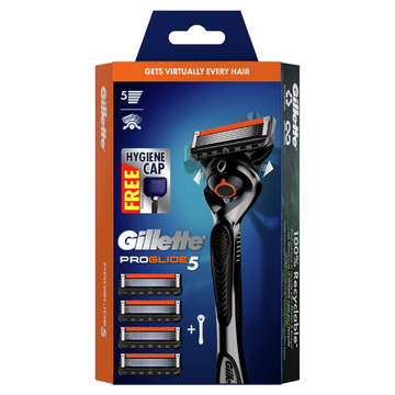 Gillette ProGlide 5 Razor Handle + 4 Cartridges