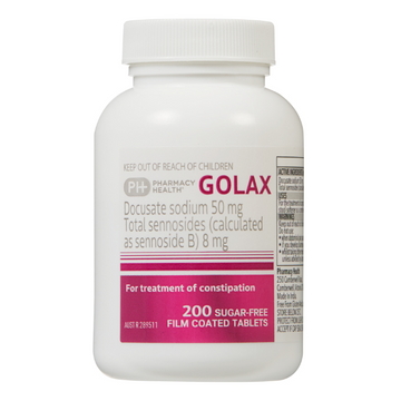 PHARMACY HEALTH Golax 200 Tablets