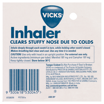 Vicks Inhaler 0.5mL