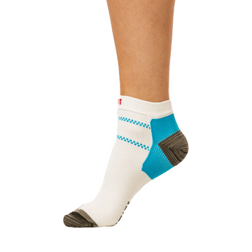 Thermoskin Plantar FXT Compression Socks Ankle Small White 1 Each