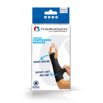 Thermoskin Tubular Compression Bandage Small Black 1 Each