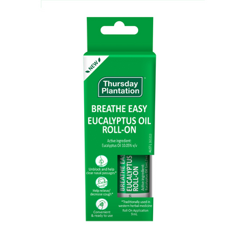 Thursday Plantation Breathe Easy Eucalyptus Oil Roll-On 9mL