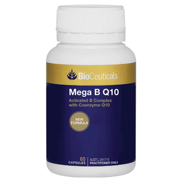 BIOCEUTICALS Mega B Q10 60 Capsules