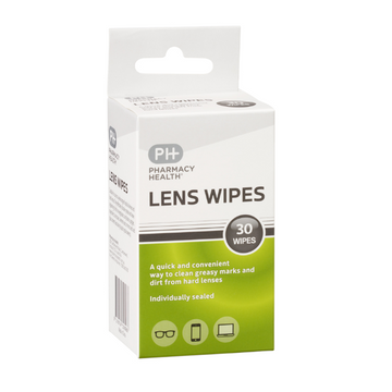 PHARMACY HEALTH Lens Wipes 30 Pack