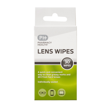 PHARMACY HEALTH Lens Wipes 30 Pack