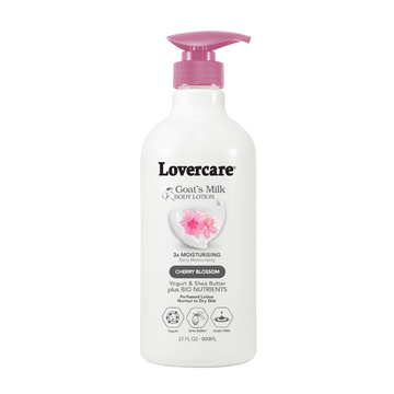 LOVERCARE Goat's Milk Cherry Blossom Body Lotion 800mL